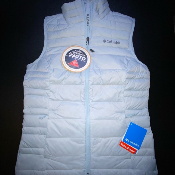 NEW Columbia Mist Falls Down Vest - Picture 3 of 8